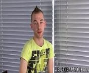 Young UK gay man plays with his balls while jerking off from hairy man gays sex uk