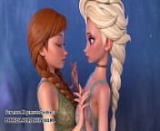 Frozen Ana and Elsa cosplay | Uncensored Hentai AI generated from cartoon shinchan ki mom kiss videojal agarval
