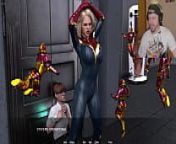 The Secret Deleted Scene Of Captain Marvel (Heroine Adventures) [Uncensored] from heroine