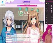 VTuber LewdNeko Plays Lewd Idol Project Vol. 2 Part 2 from anime yuri hentai kiss