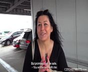 CzechStreets - Busty Milf Gets Her Ass Fucked In Front Of A Supermarket from czech av