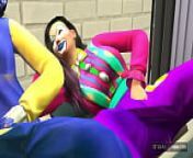 My Girlfriend Gets Horny from a Costume Party, We Have Rough Sex - Sexual Hot Animations from balu fia