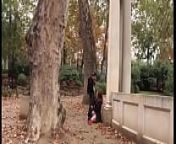 Caught with a dick inside her mouth in a public park from hot monica parking sex x
