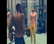 SIMS 4 - Surprised by my sports coach from the sims 4 gay