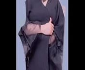 سعوديه منقبه عرض نار 2023 from niqab woman