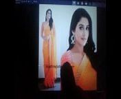 cum shot on regina cassandra and richa from tamil actress desi aunty bi