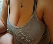 Watch on on my stepsister tits and want to touch them from big tits touching