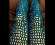 Full Length Leggings Teal Crochet from sean teale nude