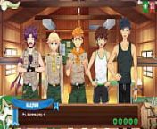 Game: Friends Camp, Episode 28 - We wanted to relax with Natsumi (Russian voice acting) from russian twinks gay teen