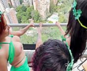 A special St. Patrick's Day show from kristal disuza sex