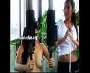 Bangalore Girl Hot Full Nude Gym Exercise from indian gayathri karnataka massage