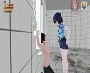 3D FEMDOM GAME: TOILET HUMILIATION DEGRADED AND CHAINED from mallu peeing toilet