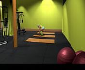 Female bodybuilder getting wrecked in audition. ANIMATION from virt mate vam mmd say so