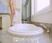 SPYFAM Step Sister Takes Advantage Of Step Bro In The Tub from boss39s son takes advantage of the maid