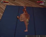 Ethan vs Anise II (Naked Fighter 3D) from screen record video 8