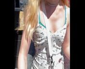 Teen Blonde Babe EMMA STARLETTO gets creampied on Hollywood Blvd from hd porn hollywood xxxnbr ki cu