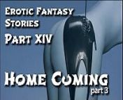 Erotic Fantasy Stories 14: Homecuming Three from gushing over magical girls episode 3 english subs girls