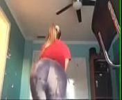 Instagram Pawg blonde booty jiggle from instagram pawg blonde