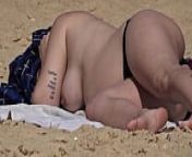 Beautiful busty pregnant topless at the beach from topless a mason33