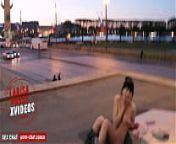 Naked Russian girl in the center of Moscow / Putin's Russia from mosca
