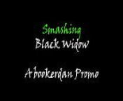 [bookerdan] Smashing Black Widow (teaser) *Full vid now available on channel * from main hoon na sharuk kahan and susmitha sen kissing