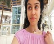 Public cumwalk at the mall!!! from sissy caprion cum