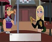 18titans EP 33 - Double Pussy Sex from teen titans