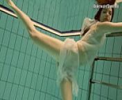 Russians underwater Aneta with Janka and Andrejka alone from andrejka 12 narozeniny