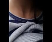 Just a peek of my tits from peeks nude