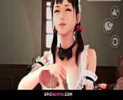 3D animation - Loyal maid does her best to make you cum! from best 3d hentai
