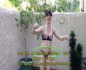 Trixx Hooping & Flirting from nude girl spinning hoops