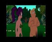 Futurama nude video from turanga leela