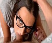 Czech party girl with glasses in hot Anal sex session from tchèque anal