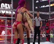 Sasha Banks Hot Ass WWE Hell in a cell 2016 from wwe ronda rousey