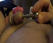 hard plug from exit penis