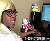 My Thick Secretary Wanted A Raise, So She Had To Earn It, Black Clerk Sheisnovember Ride Fat Big Cock Boss For Money, Slamming Her Big Booty Down On Her Horny Erect Cock Sitting In Her Chair at The Office By Msnovember from tiny ebony black sweet