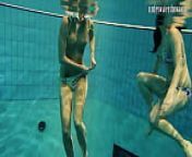 Incredibly sexy and perfect underwater teens from black sea nudist beauty contest