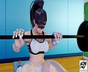 bad time for workout Censored from street fighter chun li compilation 2023