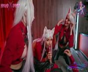 Helltaker: Mr Hell fucked 3 cerbers from wowgirls hottest sia siberia nancy leah maus in lustful