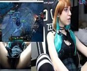 Teen Playing League of Legends with an Ohmibod 1/2 from nana league of legends