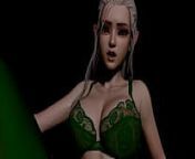 Stunning Forest Elf with piecing eyes has sex in POV | 3D Porn from dark elf 3d