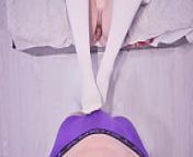 Toga Himiko seduces a stranger to fuck her Hairy pussy and cum on feet - Cosplay MHA Spooky Boogie from toga himiko blowjob