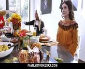 Horny stepfamily fucks each other for thanksgiving ( Brooklyn Chase,Rosalyn Sphinx ) from nadia gul xxx pashto beeg comb