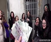 CzechStreets - Teen Girls Love Sex And Money from czech street