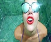 Drinking pee in toilet public , deep throat and cum swallow RED COMPLETE VIDEO- from public toilet piss drink