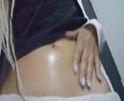 Girl showing her belly from girls abdomen examination