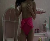Sensual russian babe in pink lingerie from unnavooja bosh