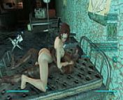 Fallout 4 Cait having fun Pt.1 from fallout 4 curie