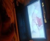 профиль Rudywade123, мое домашнее видео , снимаю как мастурбирую с девушкой по вебкамере, лежа на кровати перед ноутбуком и кончаю from diaper girl laptop