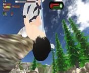 3D Earth Chan Vore Facesitting Spit from monster girl vore game gallery